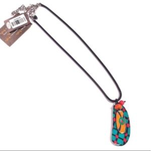 TRESKA Beetle Juice Collection Fanciful Necklace NWT